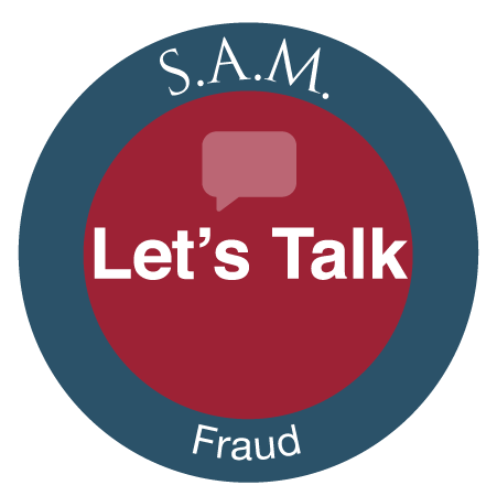 Let's Talk about Fraud Badge