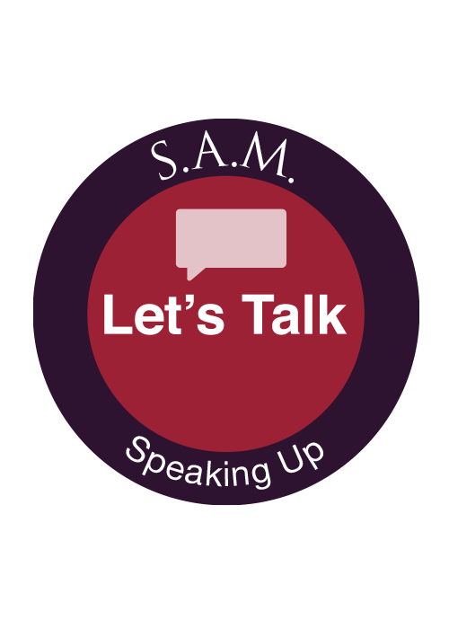 Let's Talk about Speaking Up badge
