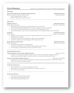 uark resume help