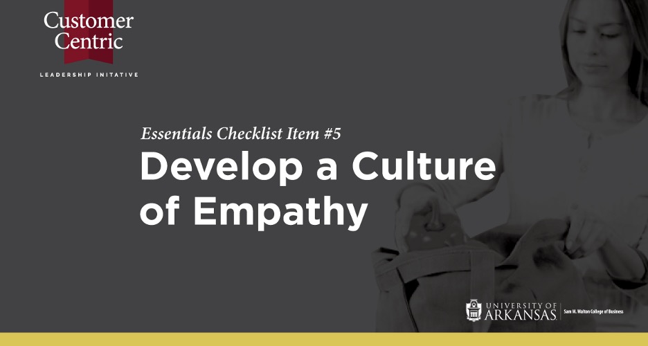 Developing a Culture of Empathy