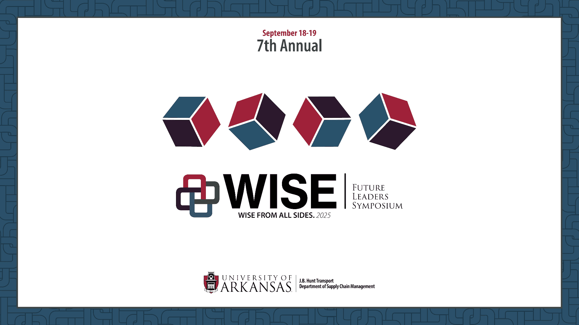 WISE Syposium Header WISE Future Leader Symposium - 2025