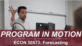 Econ Analytics - Progam in Motion