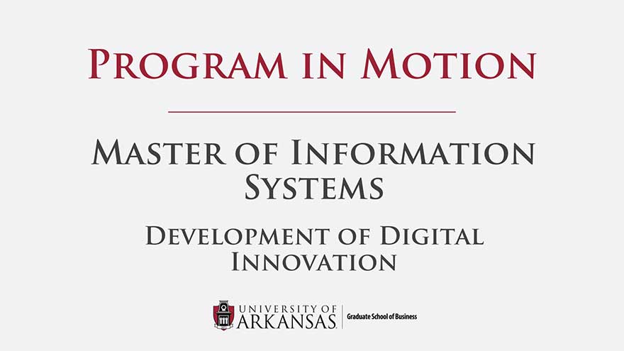 Master of Information Systems Video Playlist