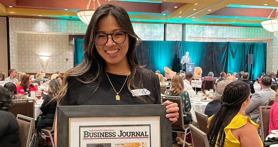 Stacy Tan Named 2023 Northwest Arkansas Business Journal Forty Under 40