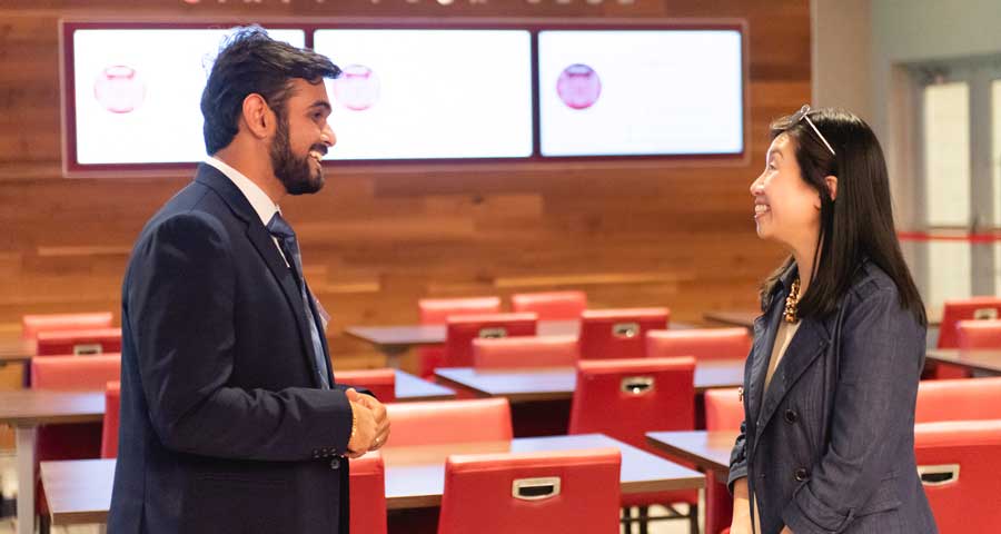 Career coaching session