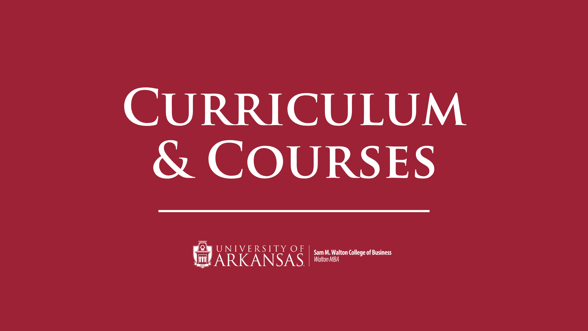 Full Time MBA Video Playlist