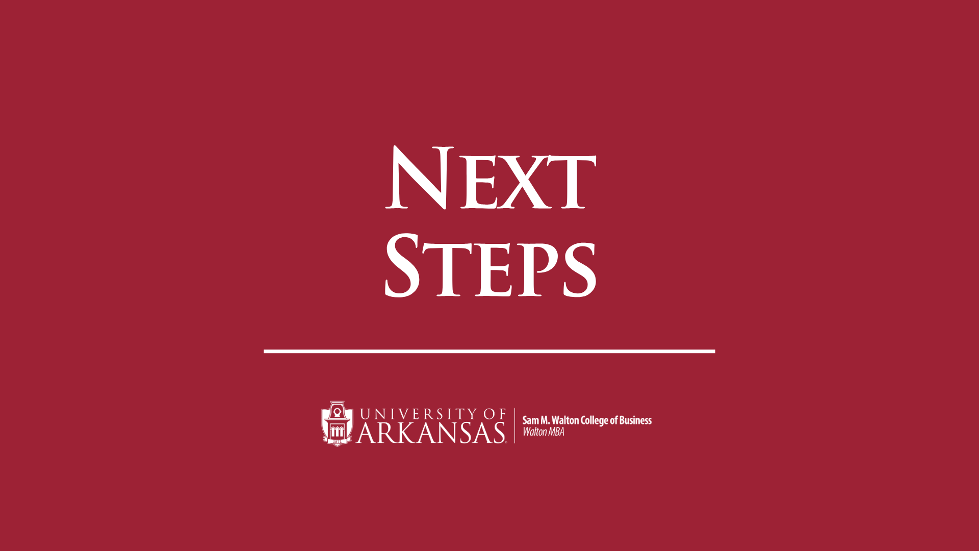 The Walton MBA Advantage