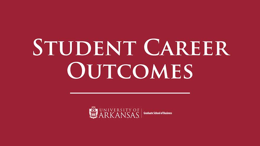 Student Career Outcomes - MS Supply Chain Management