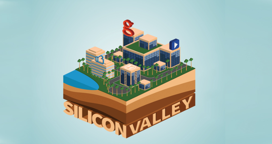 silicon valley graphic