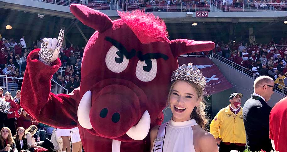 Grace Crain (Walton MBA '23 and Homecoming Queen '21)