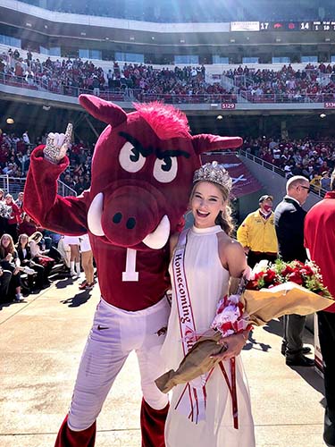 Walton MBA Student Grace Crain Hands Off Her Crown The