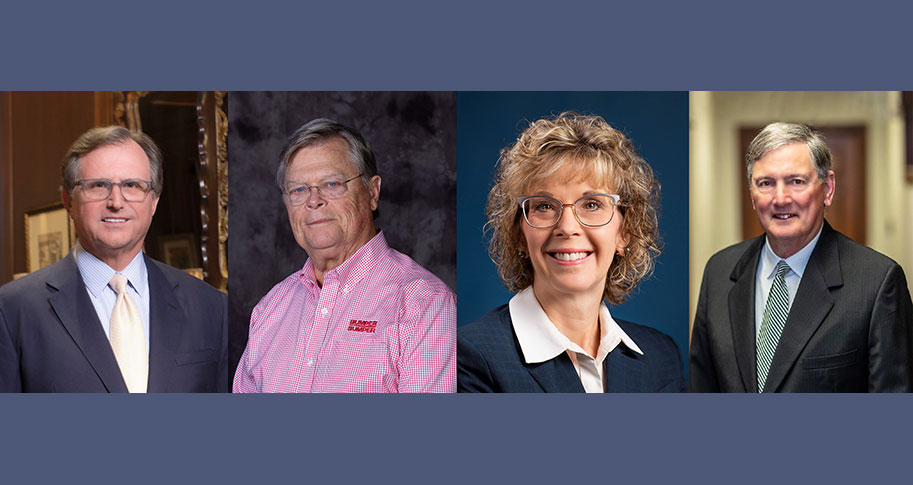 Curt Bradbury, E. Fletcher Lord Jr., Judy R. McReynolds and Ross M. Whipple were announced as the Arkansas Business Hall of Fame class of 2023.  