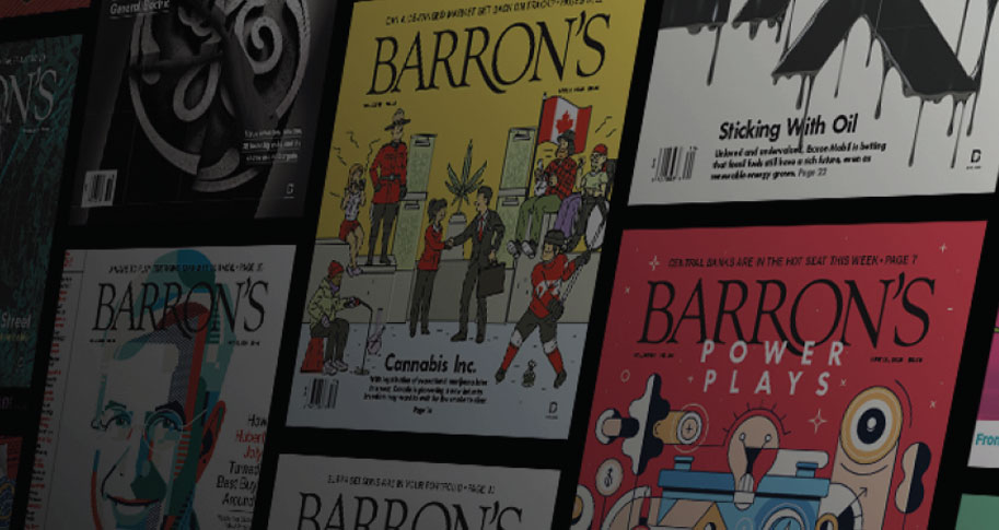 Jackson and Engskov Donate Barron’s Subscriptions to Walton College