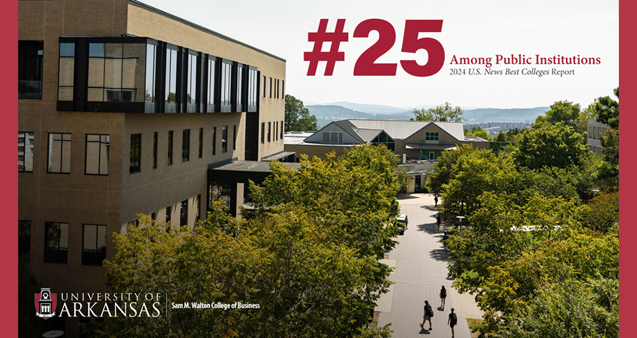 Walton College ranks 25th Best Undergraduate Business Program