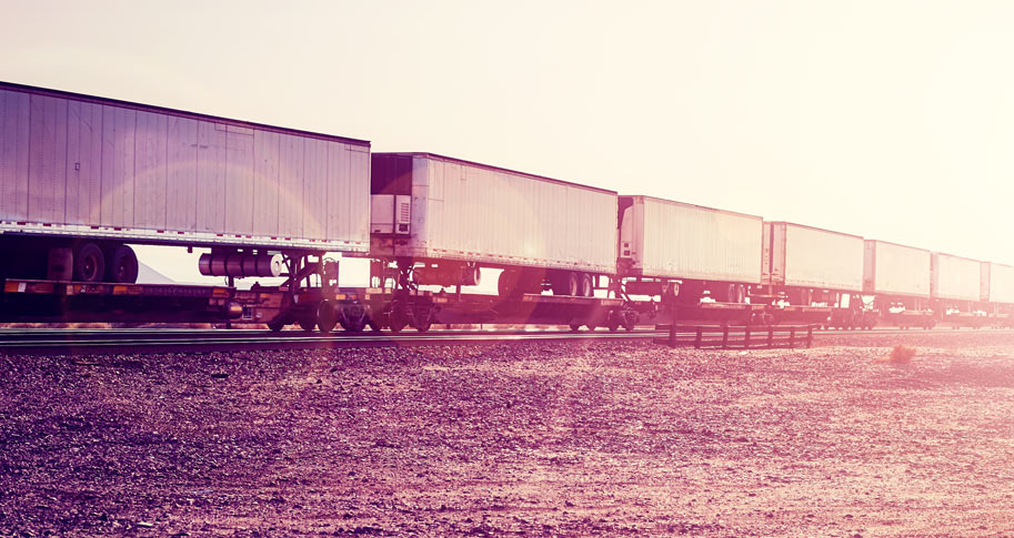 Intermodal Substitution Truck; Walton Insights Article: Intermodal Provides a Greener Option for Freight, but Barriers Remain