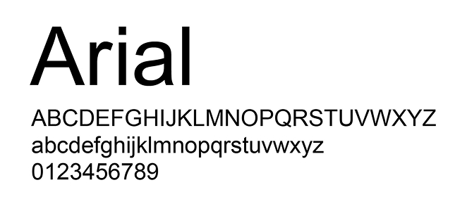 Arial