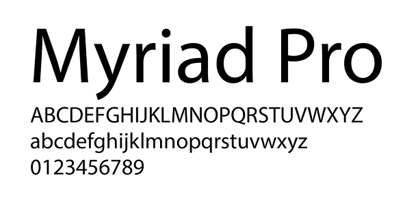 Myriad Pro