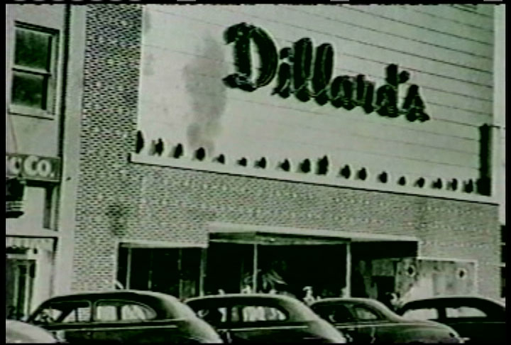 Dillards store, vintage photo