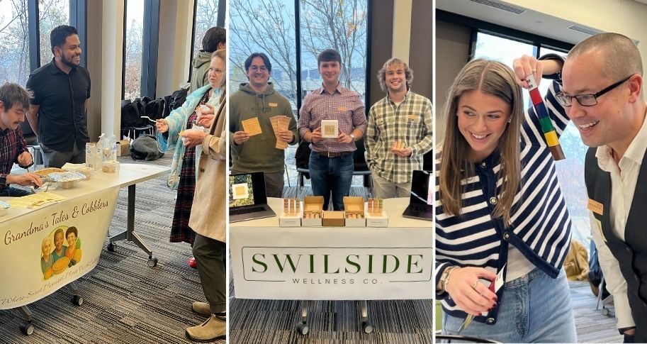 Students pitch projects at MBA Mock Market Day